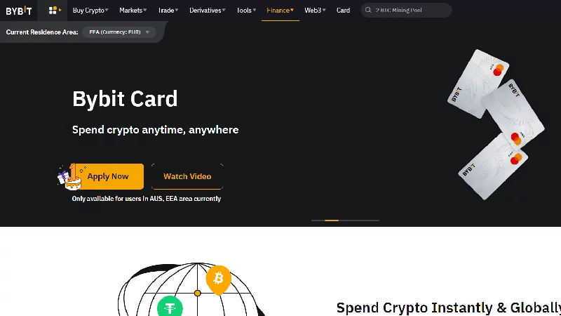 Bybit-Debitkarte Bybit-Debitkarte