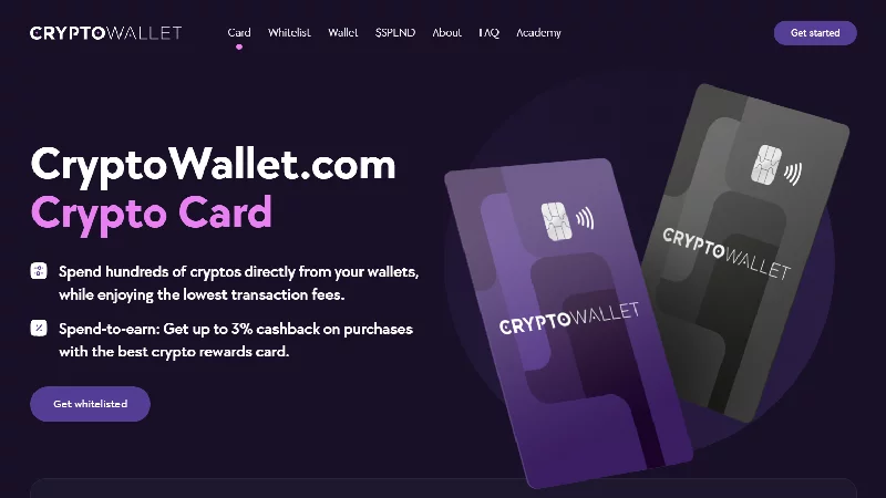 CryptoWallet.com-Karte