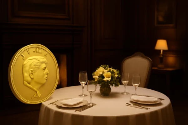 Trump veranstaltet privates Abendessen für führende Investoren der $TRUMP-Memecoin