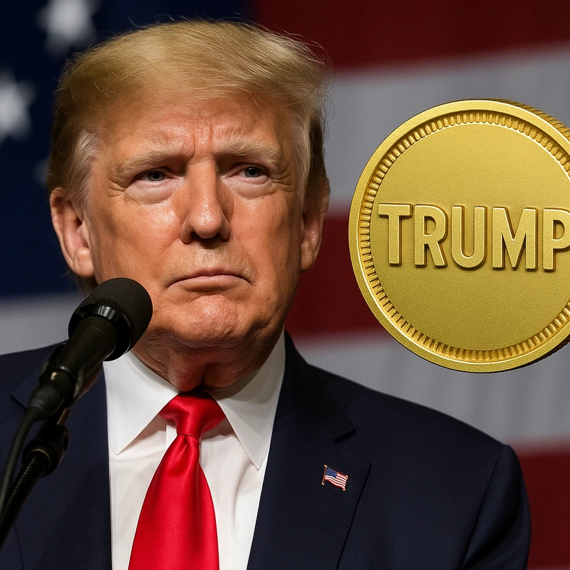 Donald Trump spricht über Gewinne aus dem $TRUMP-Token