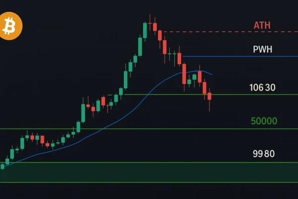 BTC Garfield Day TA von Mako Sharks