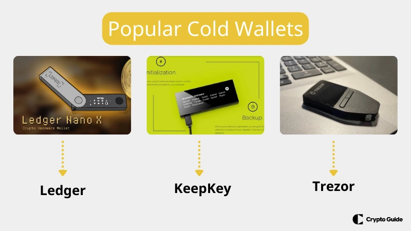 Beliebte Cold Wallets